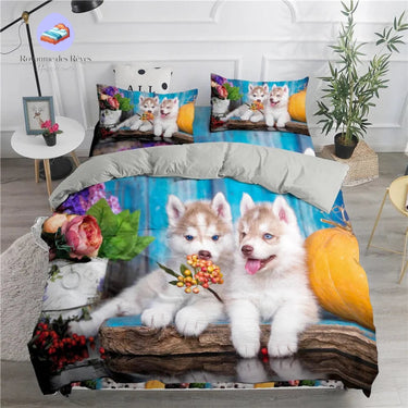 Housse de Couette Bébé Husky